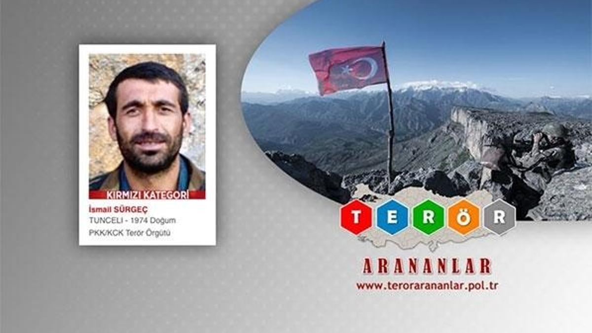 İsmail Sürgeç etkisiz hale getirildi