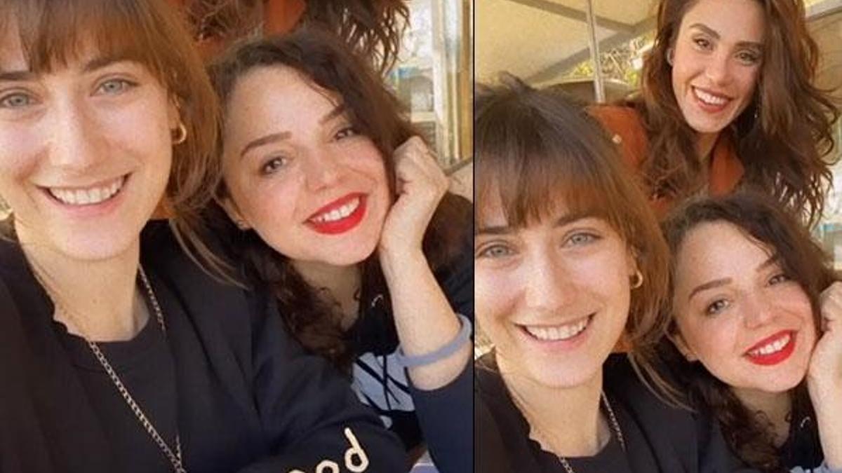 Hazal Kaya ve Pelin Ermiş 12 yıl sonra bir araya geldi!