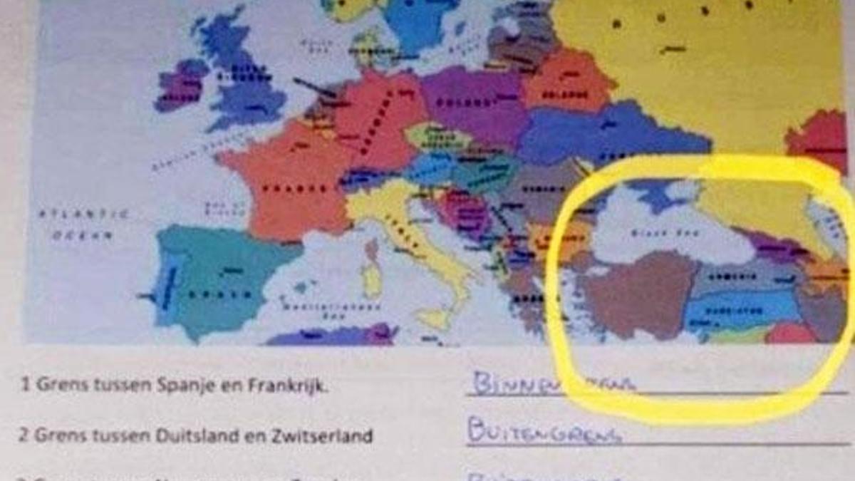 Hollanda'da skandal Türkiye haritası! 'Rüyanızda görürsünüz!'