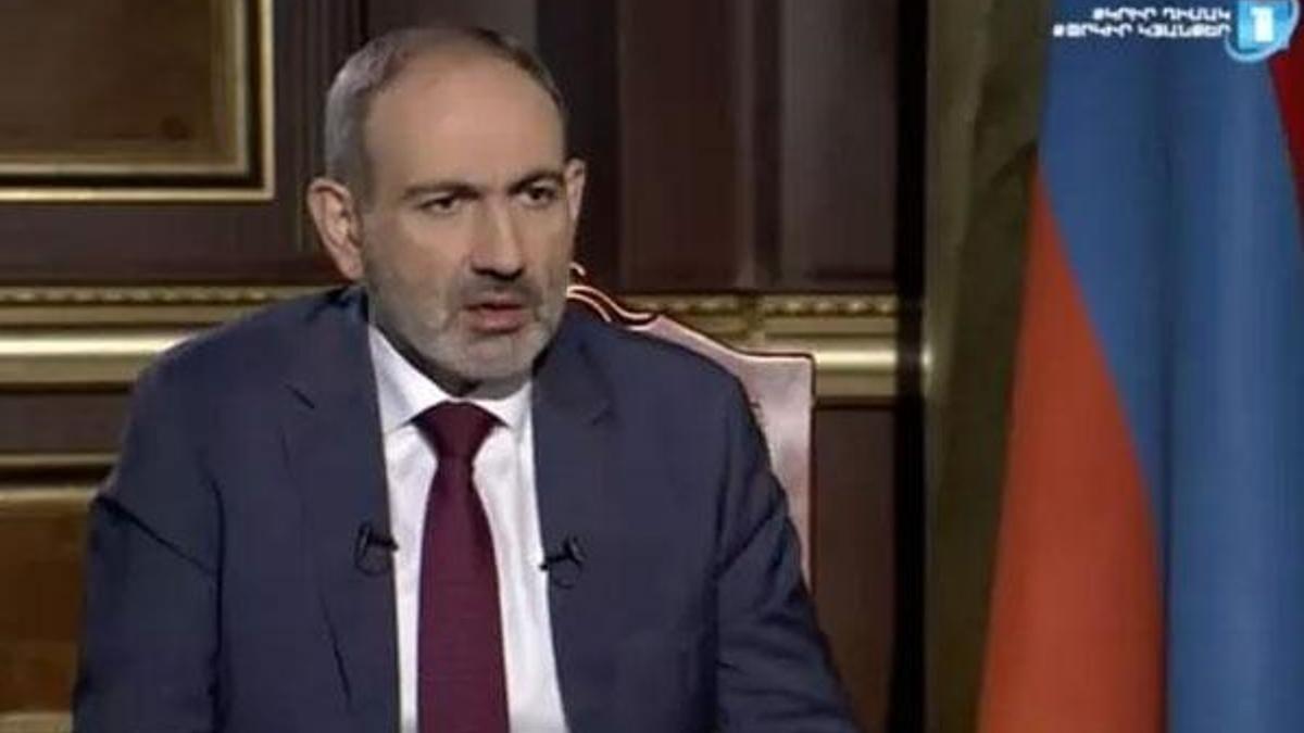 Paşinyan Ermenistan'ın yenilgisi sonrası ilk kez televizyona çıktı: Anlaşmayı yırtıp atabiliriz...
