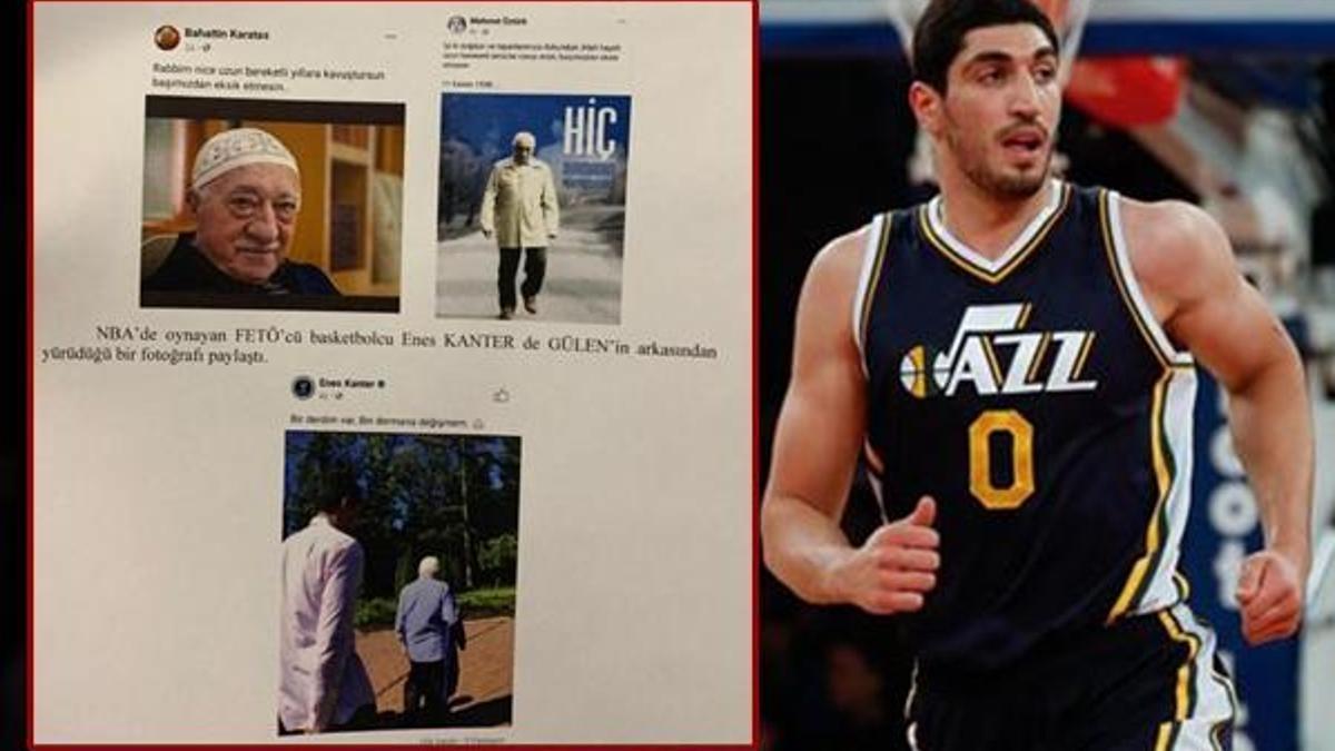 Aralarında Enes Kanter de var! Sapkın FETÖ'cülerden sahte doğum günü kutlaması...