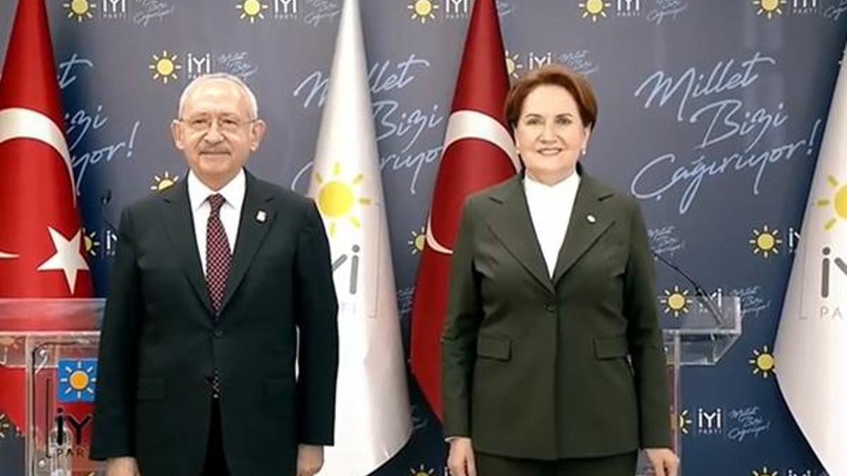 CHP lideri Kılıçdaroğlu'ndan, İYİ Parti lideri Akşener'e ziyaret