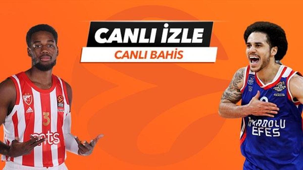 Kızılyıldız - Anadolu Efes maçı Tek Maç ve Canlı Bahis seçenekleriyle Misli.com’da