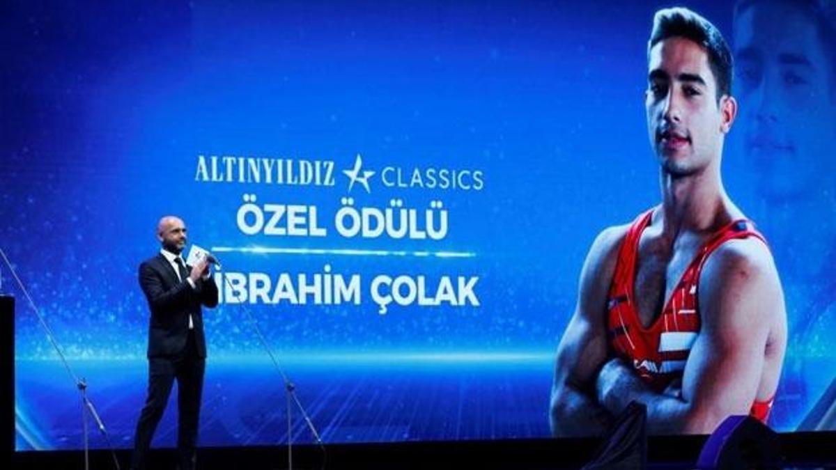 "2020 Mustafa V. Koç Spor Ödülü"nün sahibi, milli sporcu İbrahim Çolak  oldu