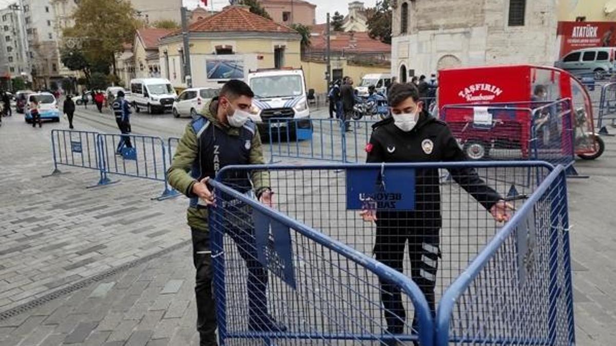 İstiklal Caddesi'nde 7 bin kişi sınırlaması! Bugün başladı...
