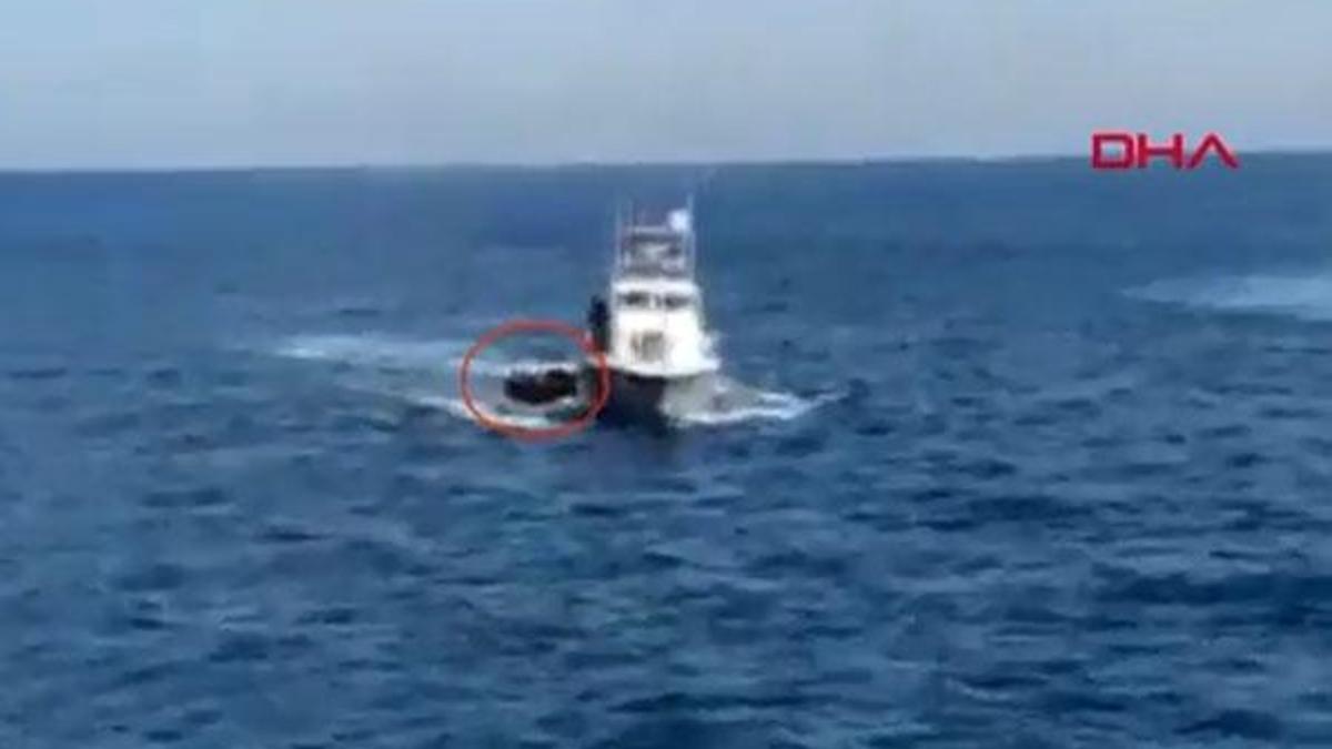Ege Denizi'nde Yunanistan'ın skandal görüntüleri ortaya çıktı!