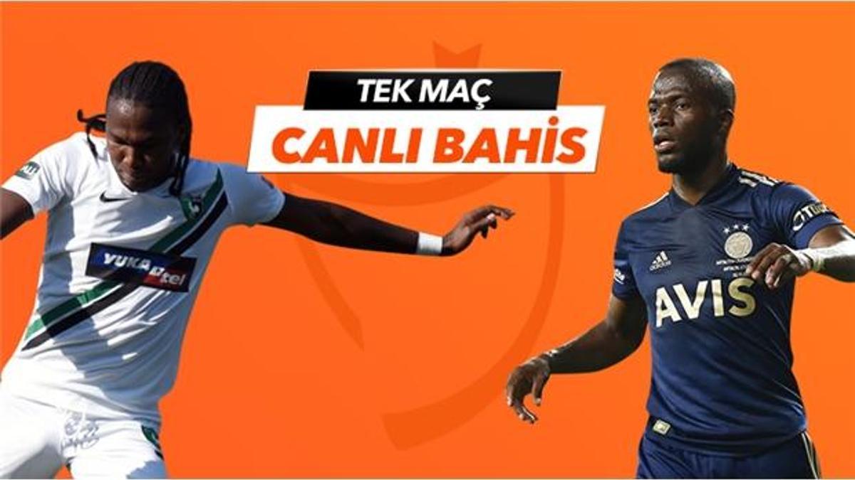 Denizlispor- Fenerbahçe Tek Maç ve Canlı Bahis seçenekleriyle Misli.com’da