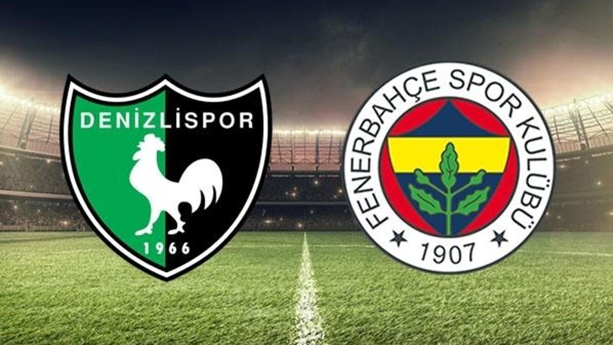 Denizlispor Fenerbahçe maçı ne zaman, saat kaçta, hangi kanalda?