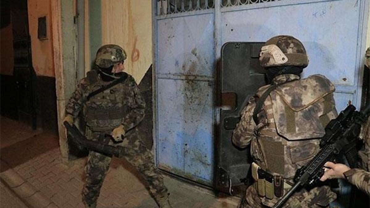 Adana’da eylem hazırlığında olan DEAŞ’lılara operasyon