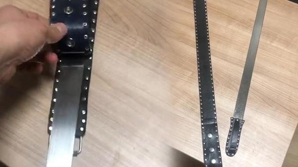 Kemerin içinden bakın ne çıktı! Polisler de şaşırdı...