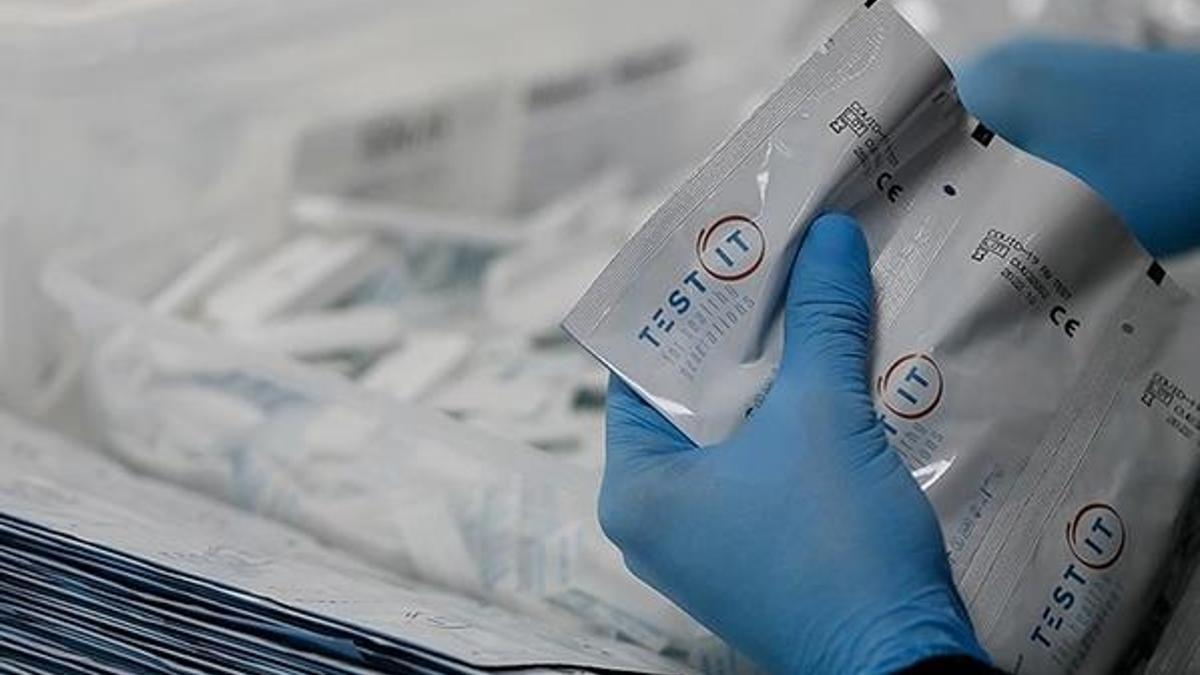Yerli antikorla Kovid-19 antijen testi üretiliyor