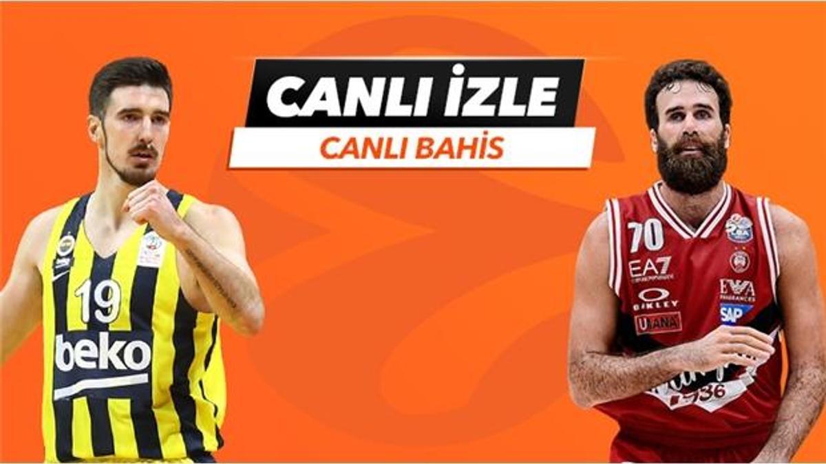 Fenerbahçe Beko - Olimpia Milano Tek Maç, Canlı Bahis seçenekleriyle Misli.com'da