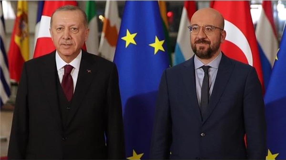 Cumhurbaşkanı Erdoğan AB Konseyi Başkanı Michel ile telefonda görüştü