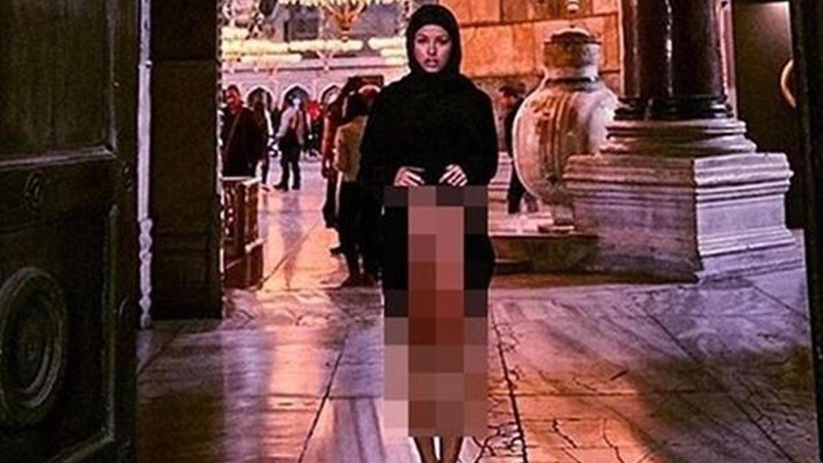 Ayasofya'da çıplak fotoğraf çektiren manken Marisa Papen hakkında flaş gelişme