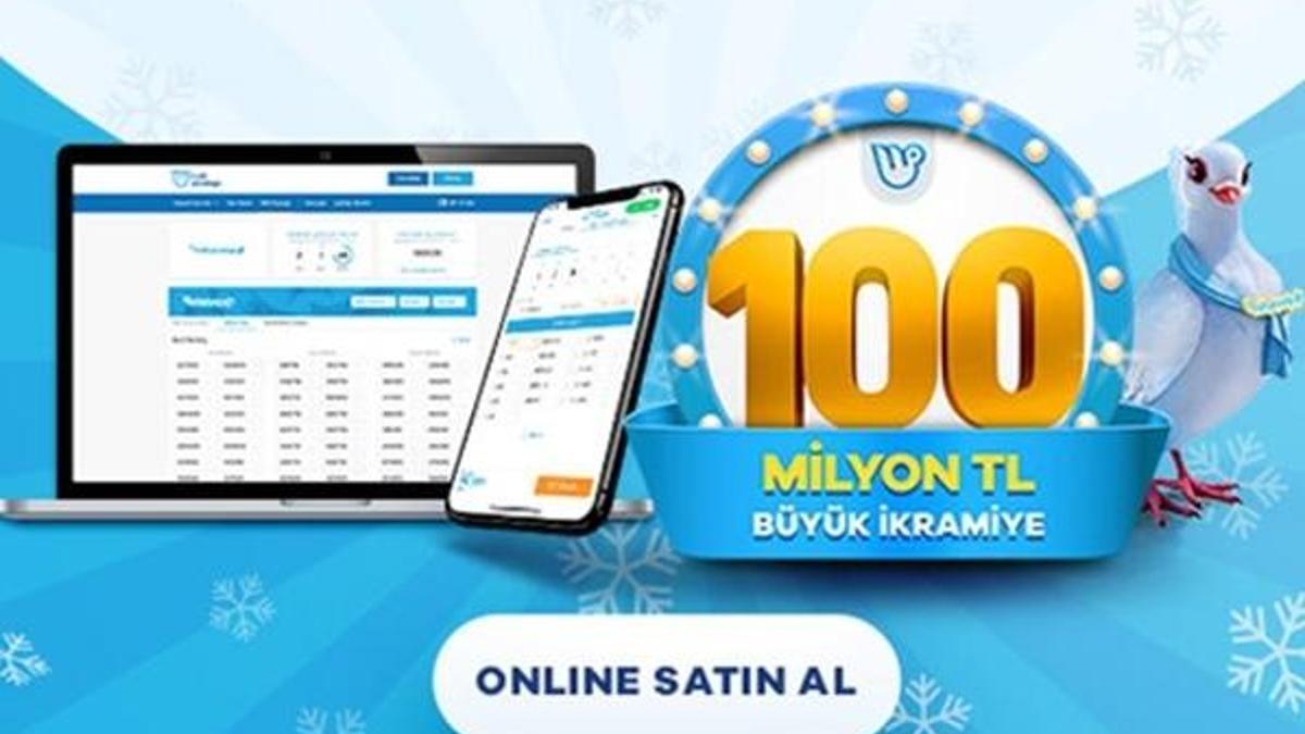 Milli Piyango yılbaşı bileti online da alınabiliyor, kısıtlamalar engel değil! 100 milyonluk büyük ikramiye biletini online alma…