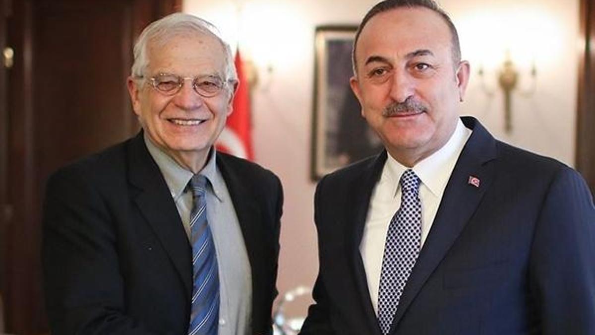 Bakan Çavuşoğlu, AB Temsilcisi Borrell ile görüştü