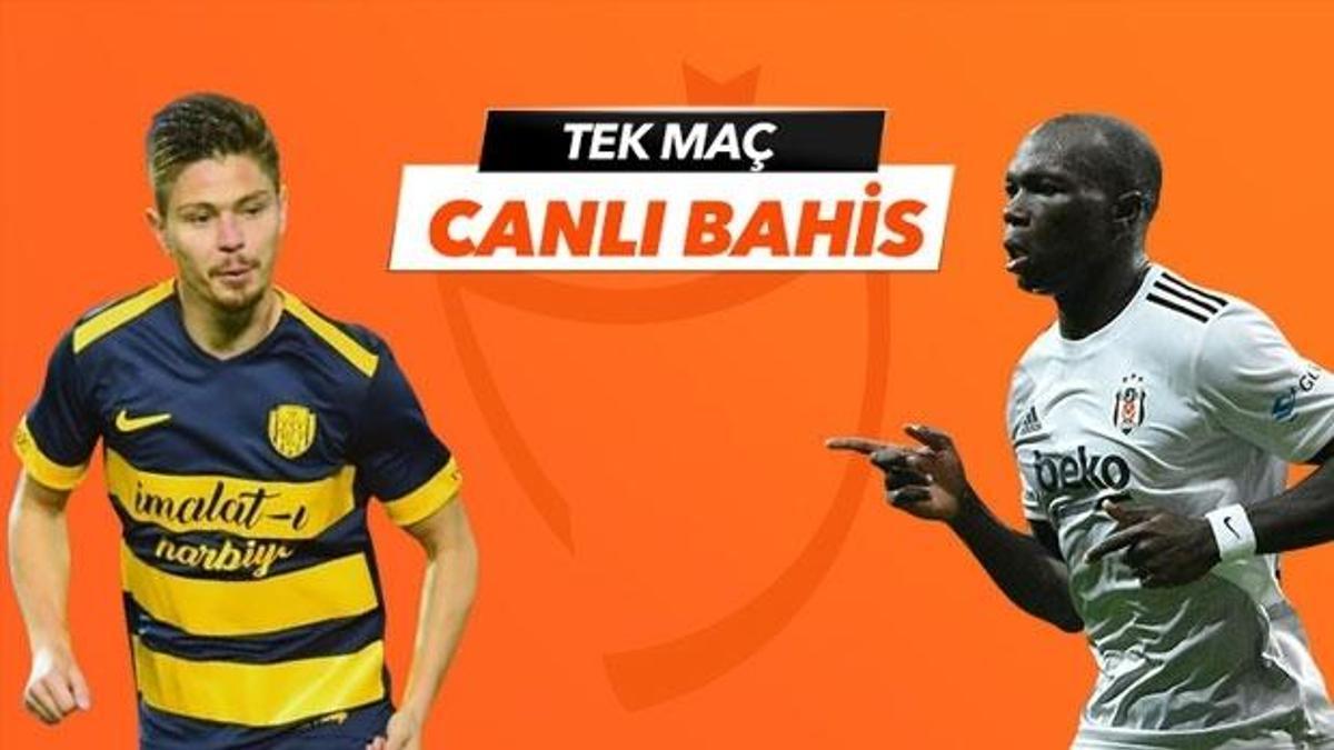 Ankaragücü - Beşiktaş maçı Tek Maç ve Canlı Bahis seçenekleriyle Misli.com’da