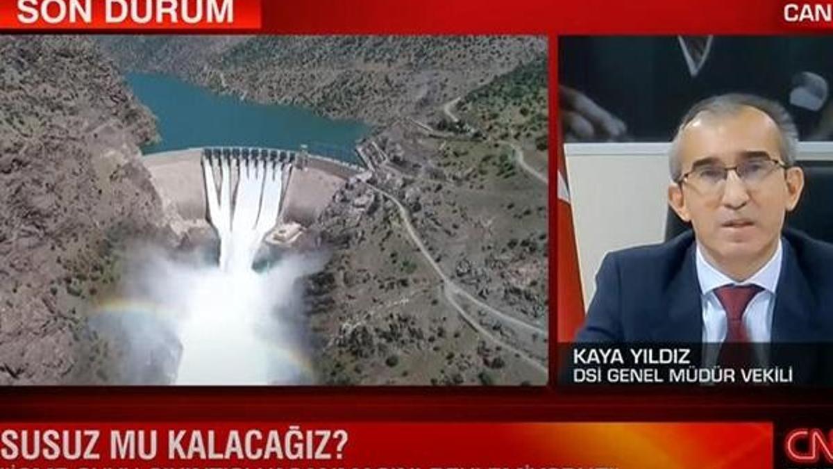 DSİ Genel Müdür Vekili'nden çarpıcı açıklamalar! Ne kadar suyumuz kaldı?