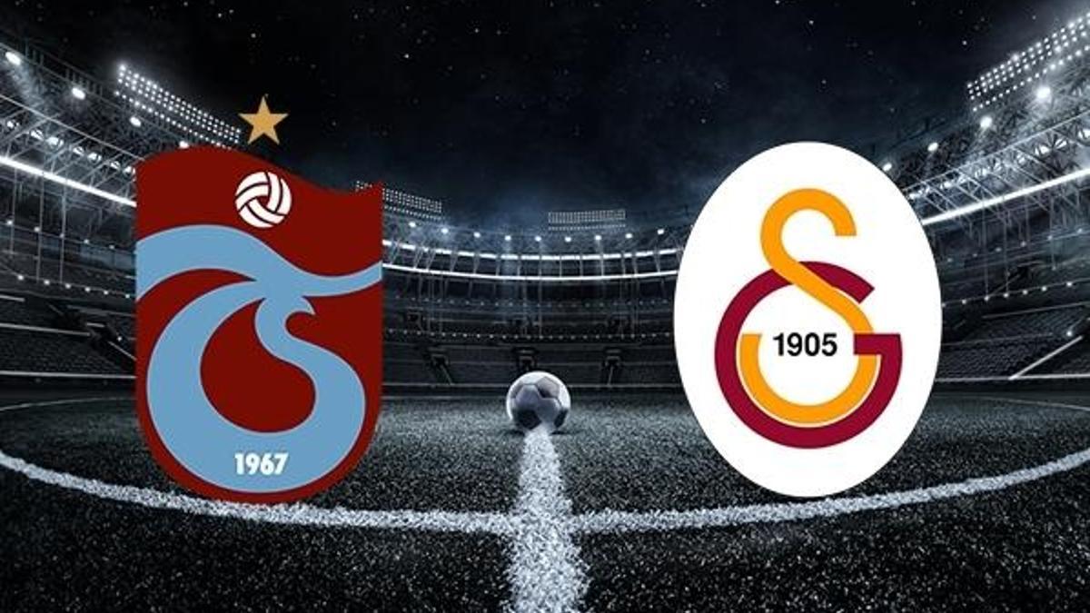 Trabzonspor Galatasaray maçı hangi kanalda, saat kaçta? İşte TS GS maçı kanalı ve hakemi!