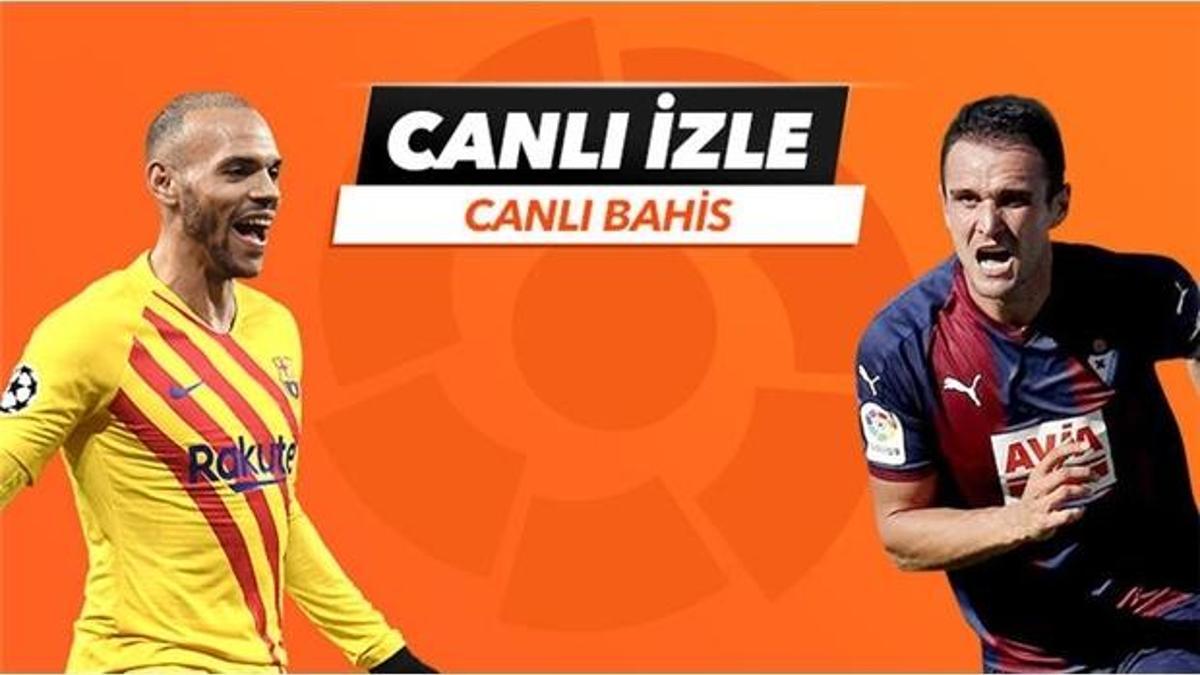 Barcelona - Eibar maçı Tek Maç ve Canlı Bahis seçenekleriyle Misli.com’da