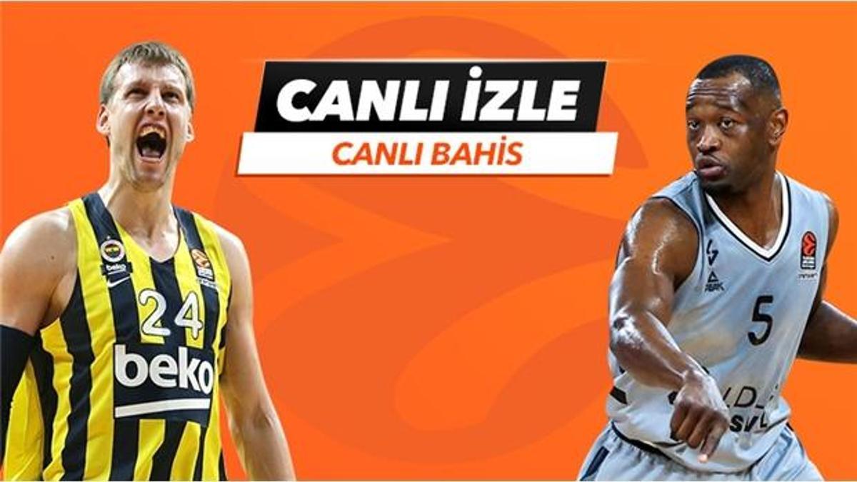 Fenerbahçe Beko - Asvel Tek Maç, Canlı Bahis ve Canlı İzle seçenekleriyle Misli.com'da