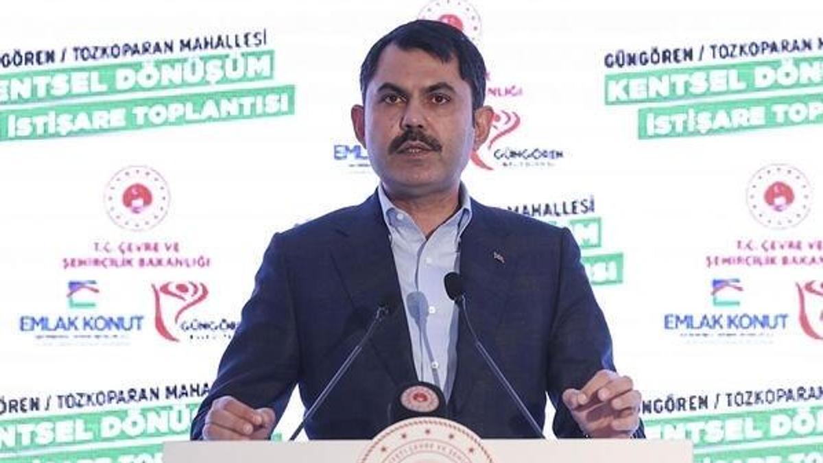 Bakan Kurum duyurdu: 2 ay içinde temelleri atılıyor