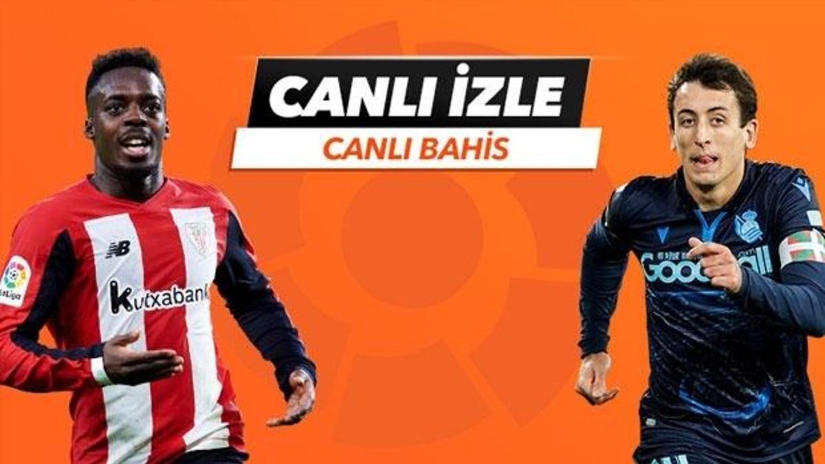 Athletic Bilbao - Real Sociedad maçı Tek Maç ve Canlı Bahis seçenekleriyle Misli.com’da