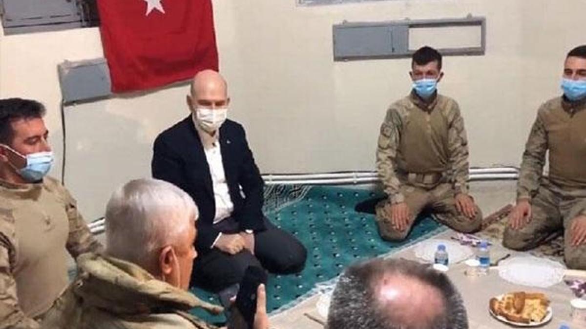 Cumhurbaşkanı Erdoğan Mehmetçiğin yeni yılını kutladı