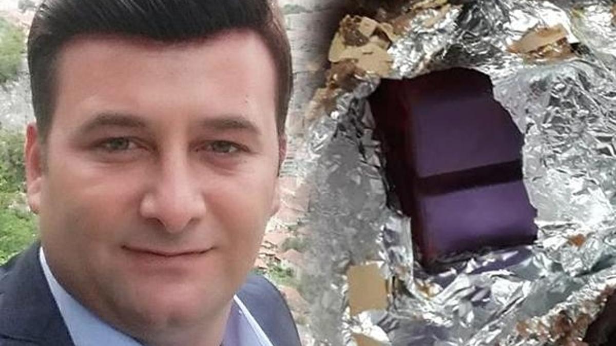 Yılbaşı pastasını kesince şaşkına döndü! İçinden çıktı...