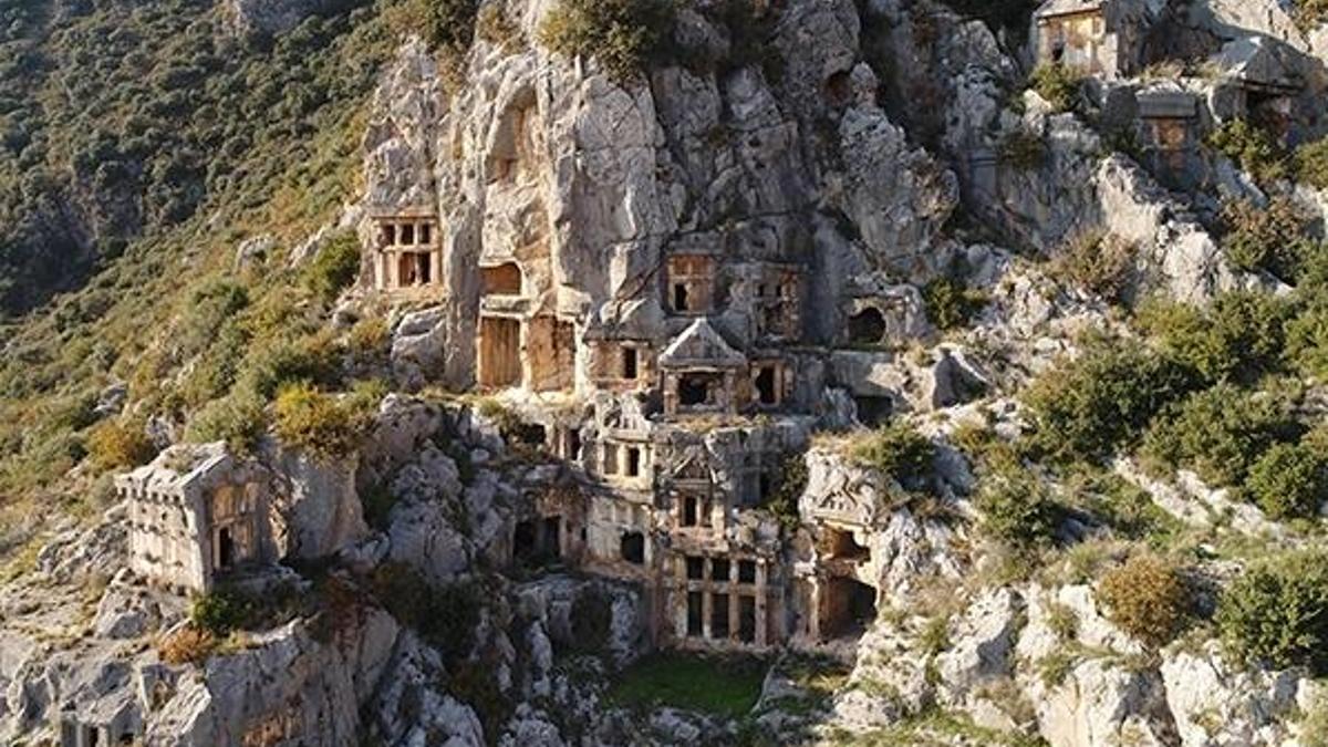 Demre'deki ören yerlerini geçen yıl 242 bin kişi ziyaret etti
