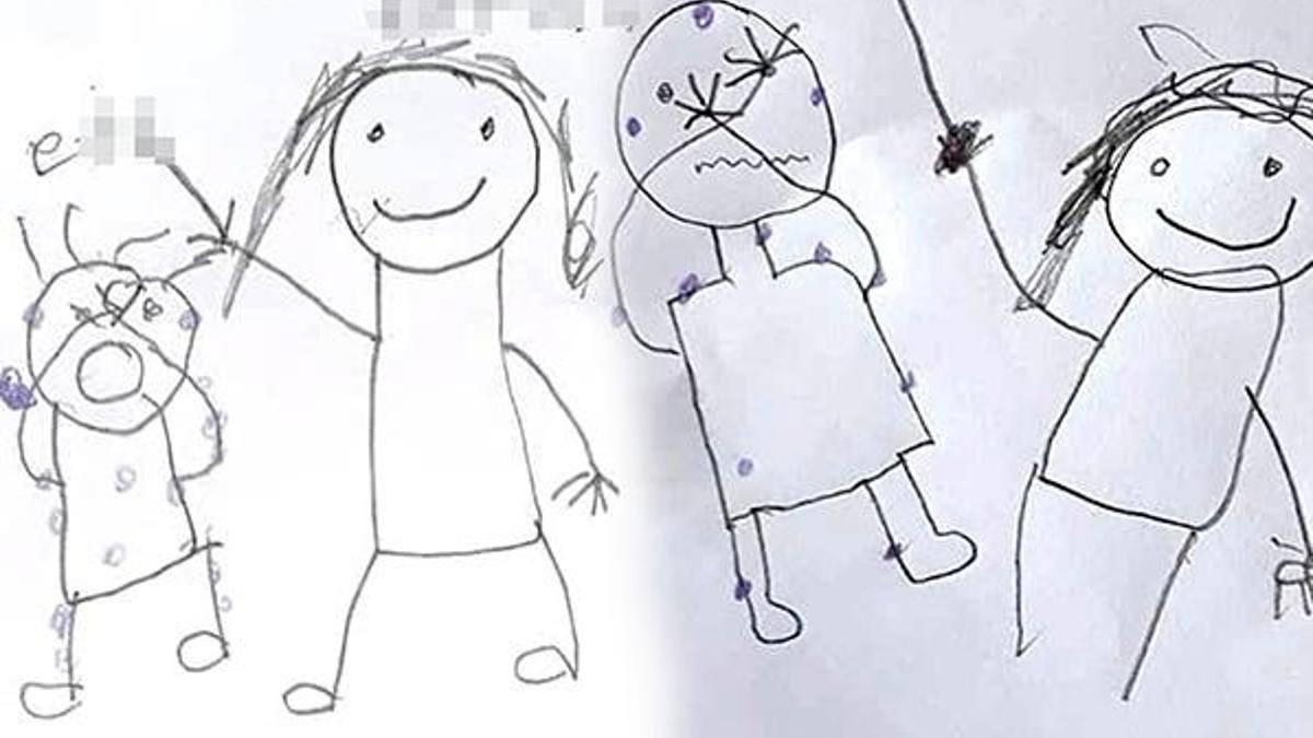 İki kardeşin resimlerle anlattığı cinsel istismar iddiasında anne ve üvey babaya tahliye