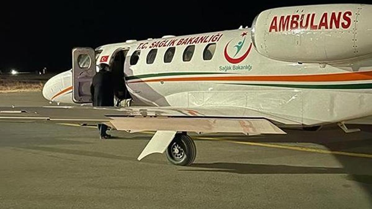 Hazar Denizi'nde rahatsızlanıp, ambulans uçakla alınan TIR şoförü: Ülkem bambaşka