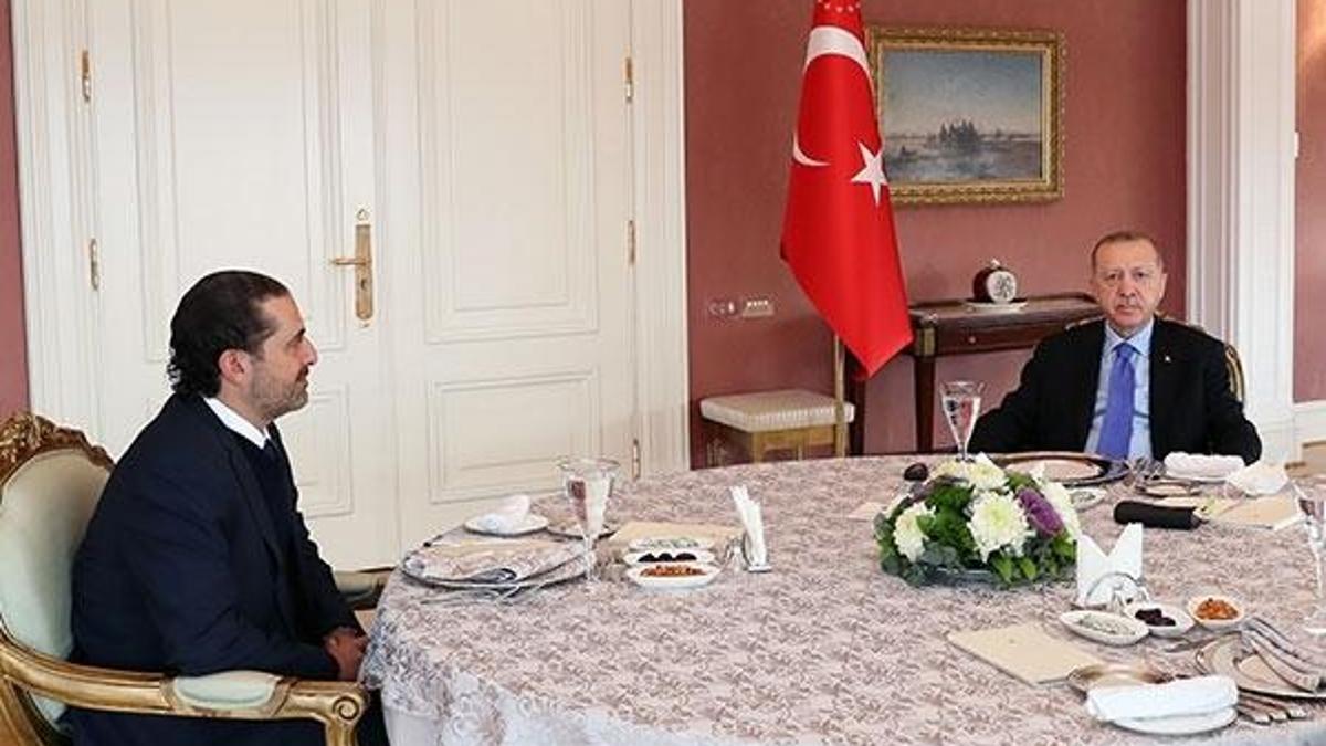 Cumhurbaşkanı Erdoğan Saad El Hariri'yi kabul etti
