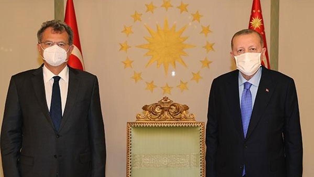 Cumhurbaşkanı Erdoğan ile TÜSİAD Başkanı Kaslowski arasında önemli görüşme