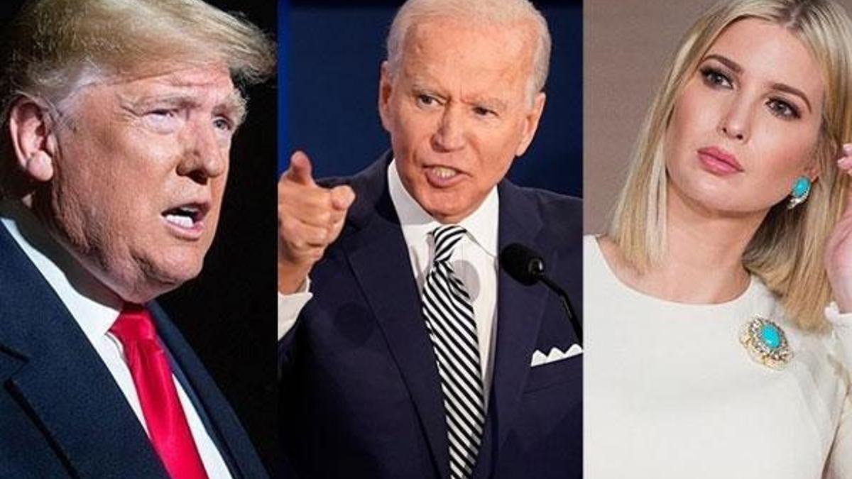Trump ile kızı arasına rakibi Biden girdi! Aile karıştı