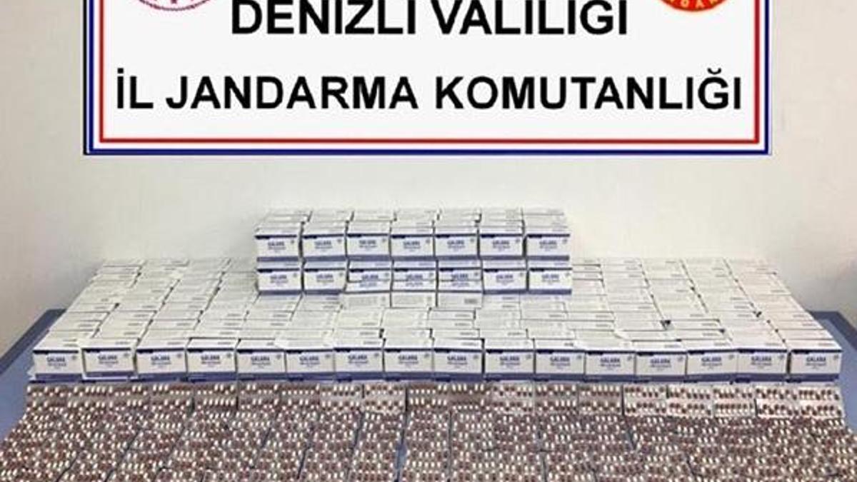 Denizli'de yeşil reçeteli ilaç operasyonu: 3 gözaltı