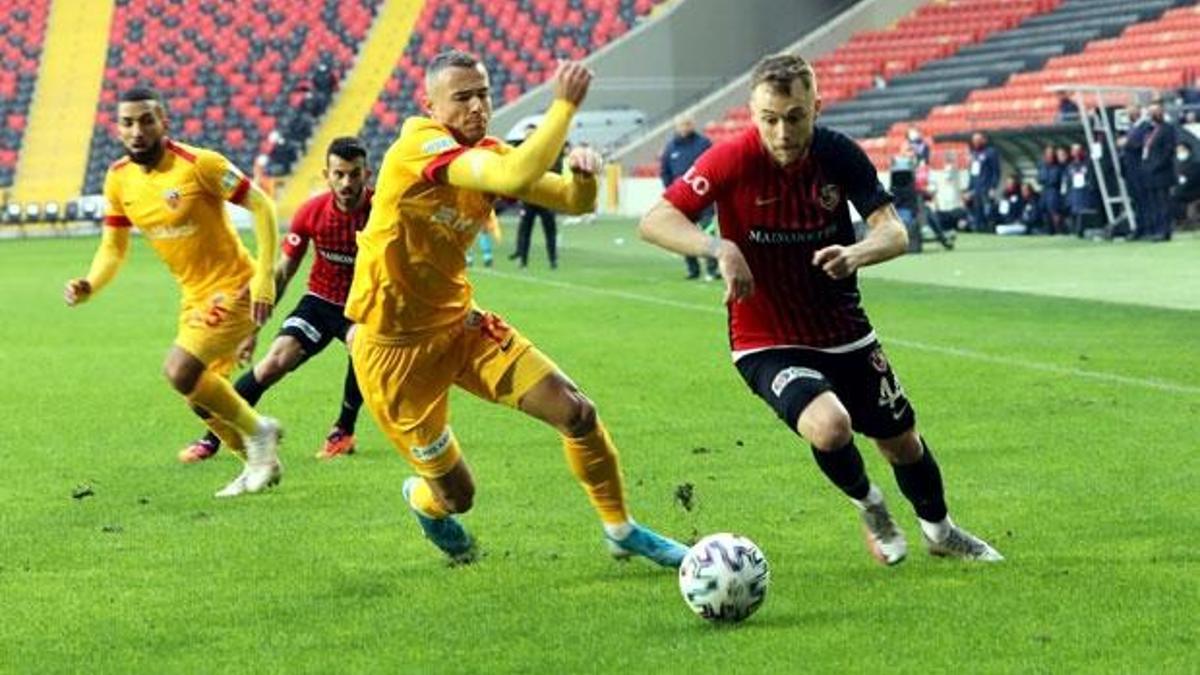 Gaziantep FK: 2 - Hes Kablo Kayserispor: 1