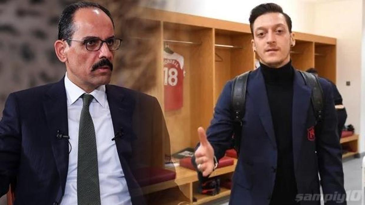 Mesut Özil yola çıktı saat 00.15'te İstanbul'da! İlk mesaj İbrahim Kalın'dan