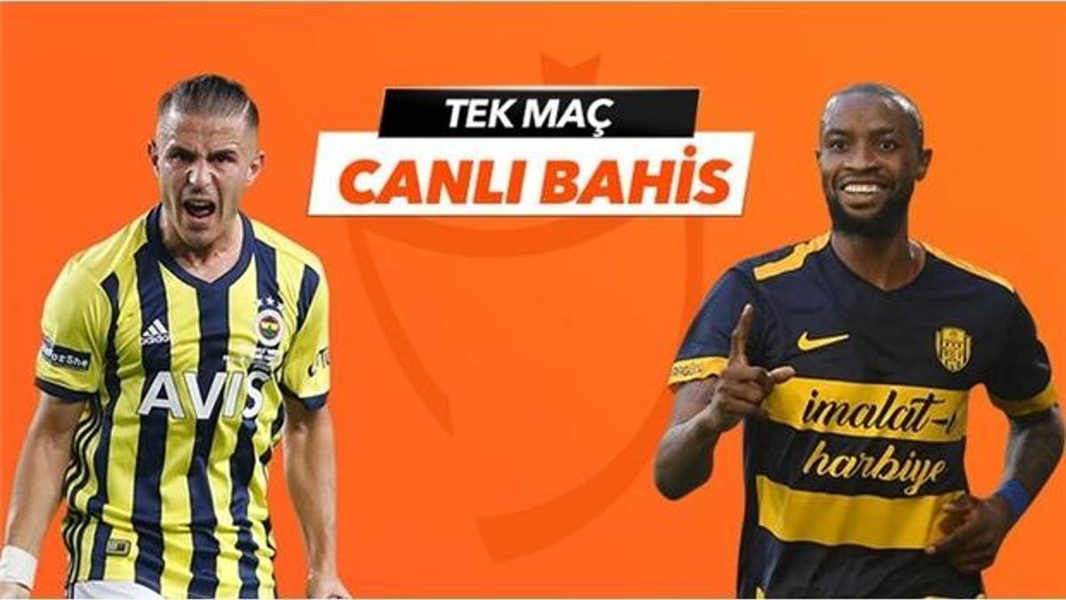 Fenerbahçe - Ankaragücü maçı Tek Maç ve Canlı Bahis seçenekleriyle Misli.com’da