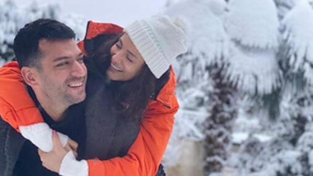 Murat Yıldırım'dan eşi Iman Elbani'ye jest!
