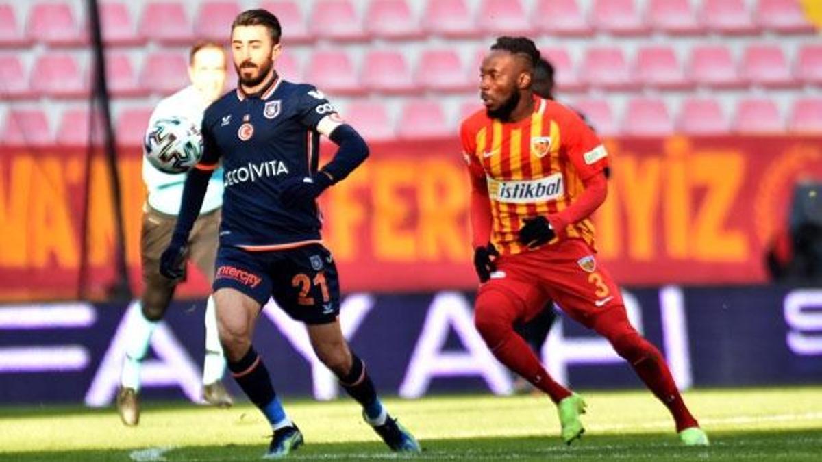 Süper Lig - Kayserispor: 2 - Başakşehir: 0 / Göztepe: 4 - Gençlerbirliği: 0