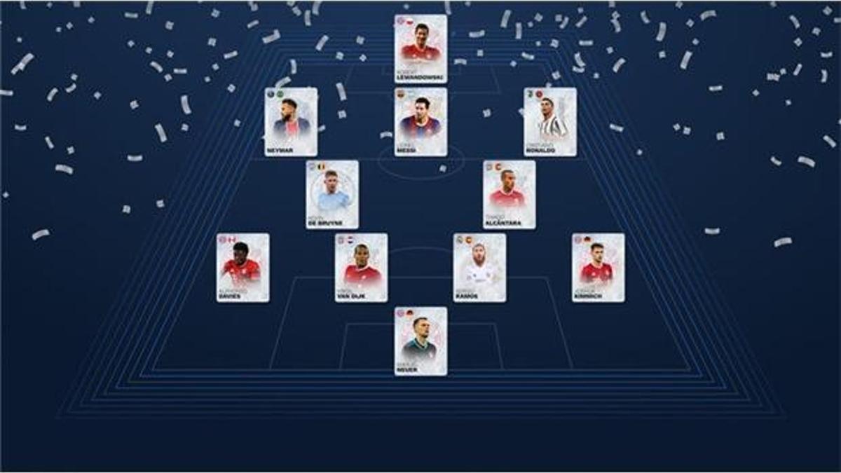 UEFA Yılın 11'i açıklandı!