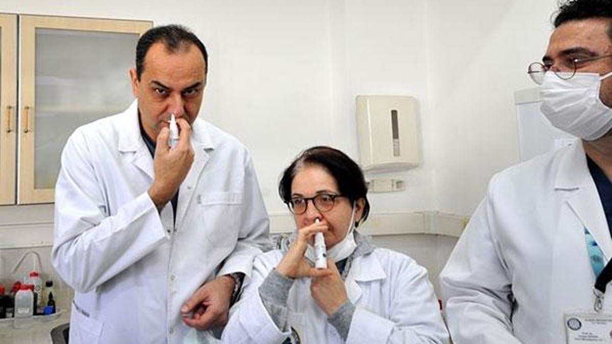 Covid-19 virüsünü ağız ve burunda öldüren sprey üretildi