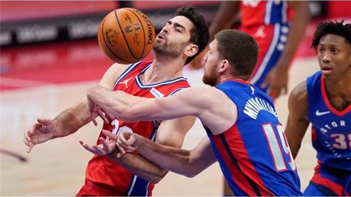 NBA'de 76ers, Pistons deplasmanında kazandı