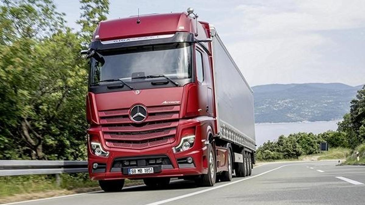 Mercedes kamyonları güçlendiriyor!