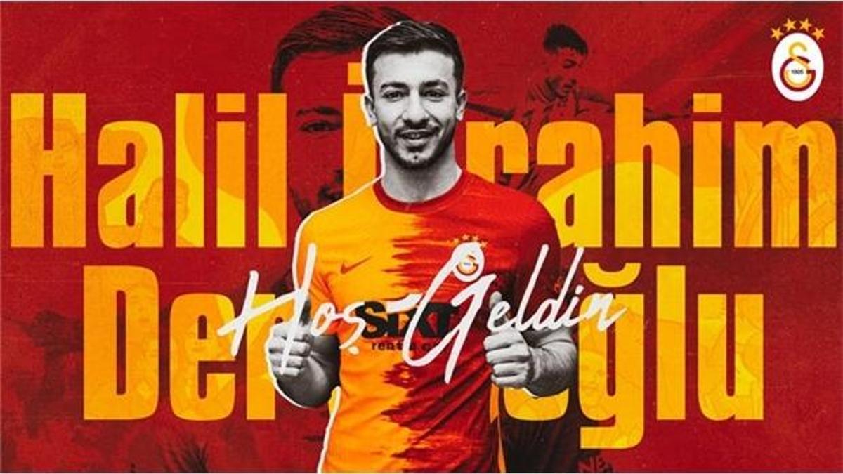 Galatasaray Halil İbrahim Dervişoğlu'nu KAP'a bildirdi