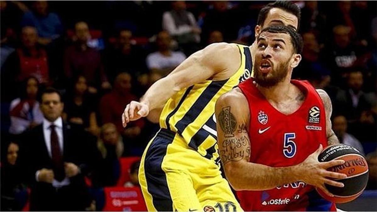 CSKA Moskova'da Mike James kadro dışı kaldı!