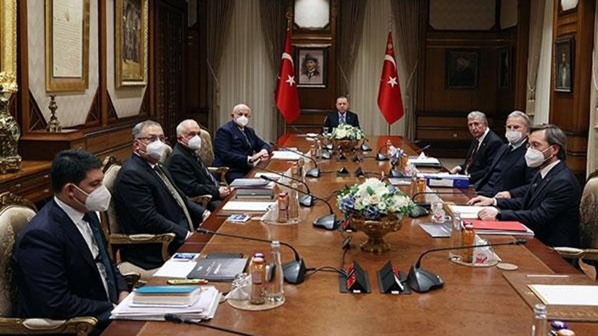 Cumhurbaşkanı Erdoğan başkanlığında toplandı! Kritik açıklama geldi