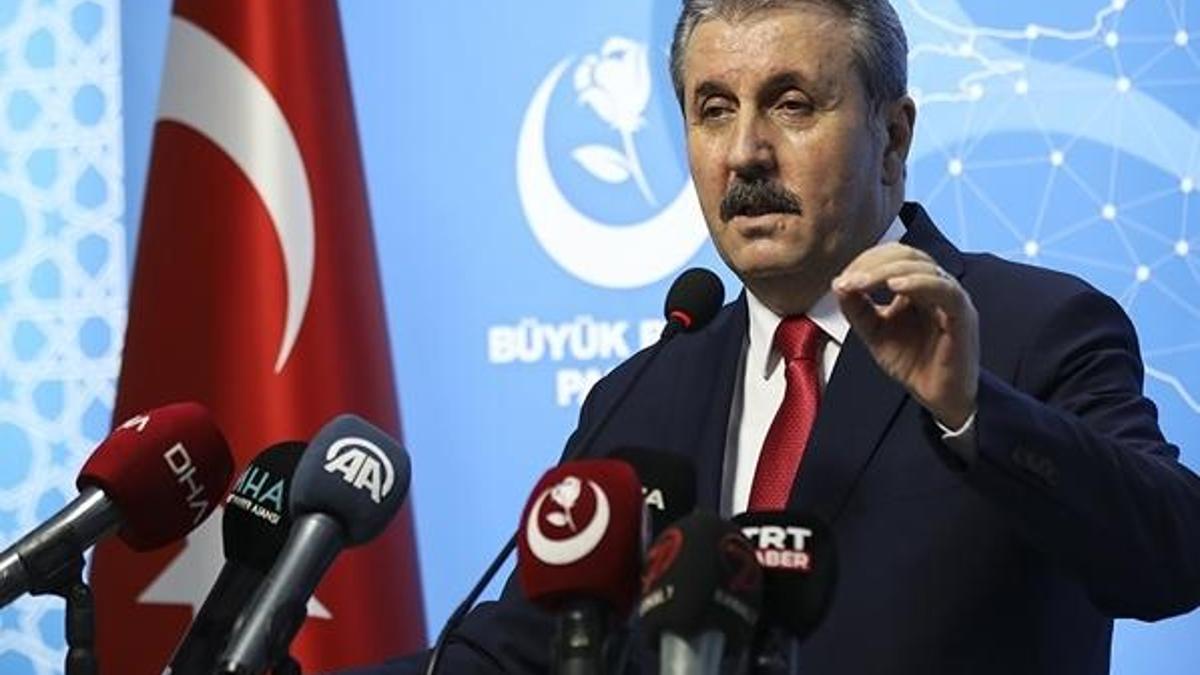 BBP Genel Başkanı Destici: Tam demokratik ve adil bir başkanlık sistemini savunuyoruz