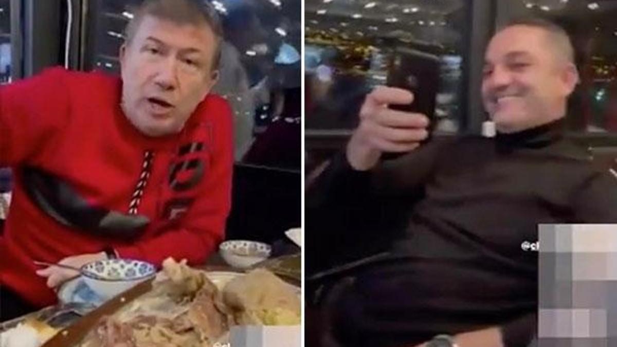 Tanju Çolak'a şok! Restoranda yemek yerken görüntülenmişti
